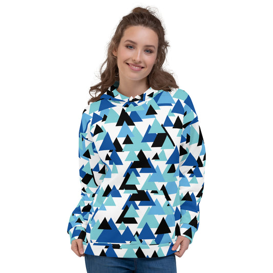 Unisex Recycled Hoodie - Blue Mountains